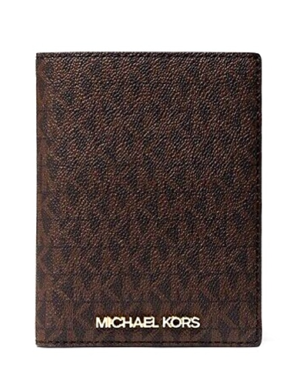 NWOT Michael Kors Brown Passport Holder